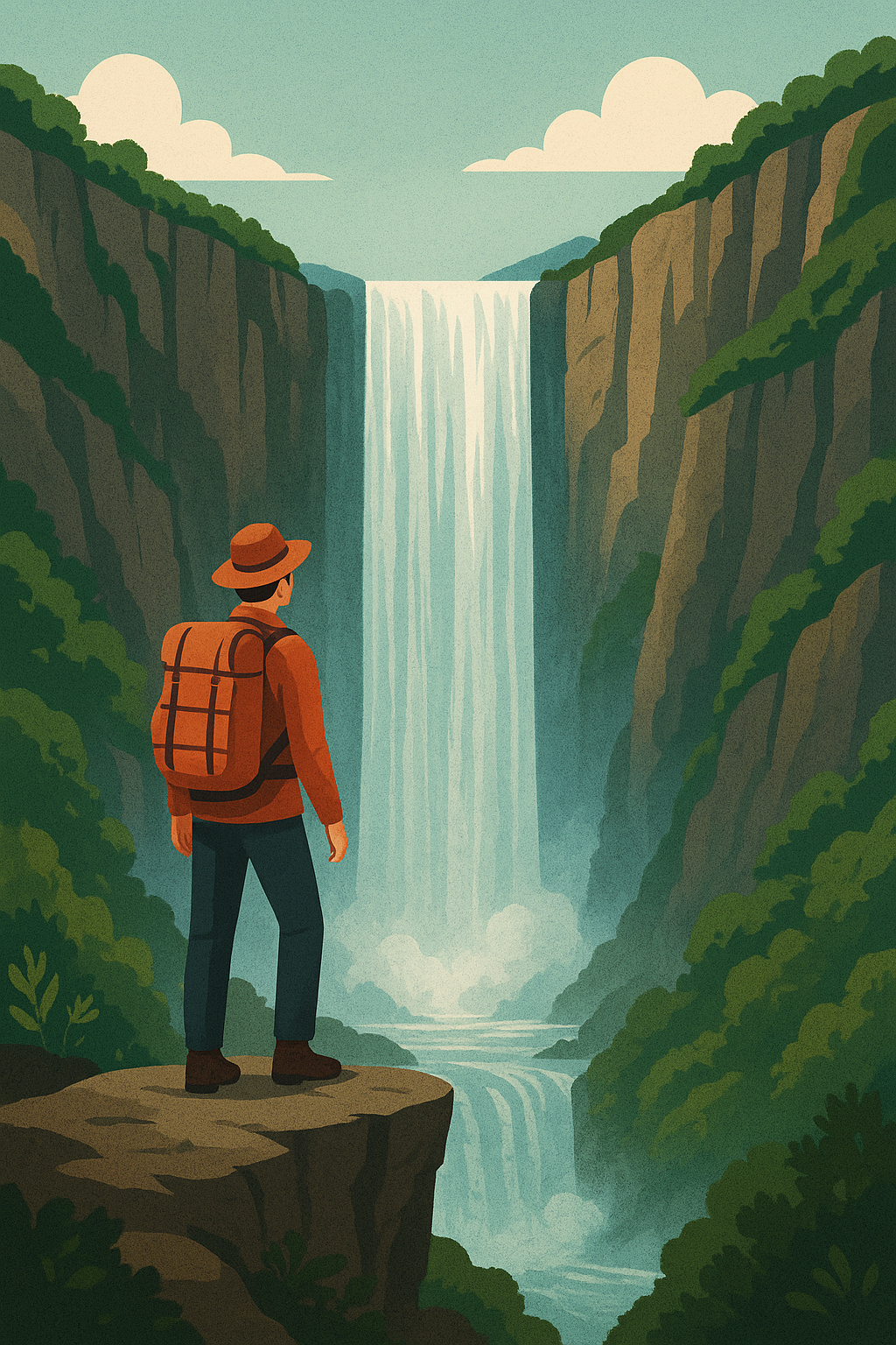 Menjelajah Air Terjun Tertinggi di Dunia