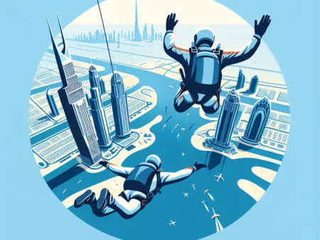 Skydiving di Dubai: Pengalaman Menggetarkan