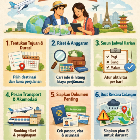 Cara Mengatur Itinerary Perjalanan dengan Efisien